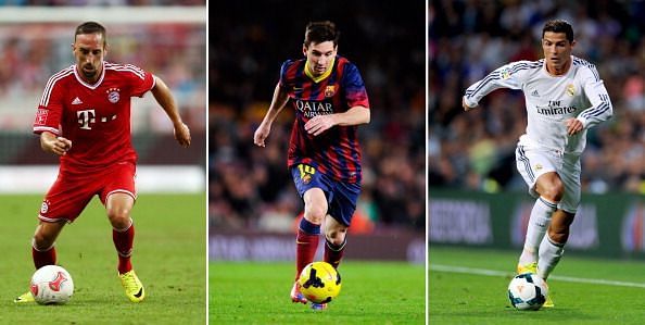 FILE: Franck Ribery, Lionel Messi And Cristiano Ronaldo Short Listed For FIFA Ballon d'Or 2013